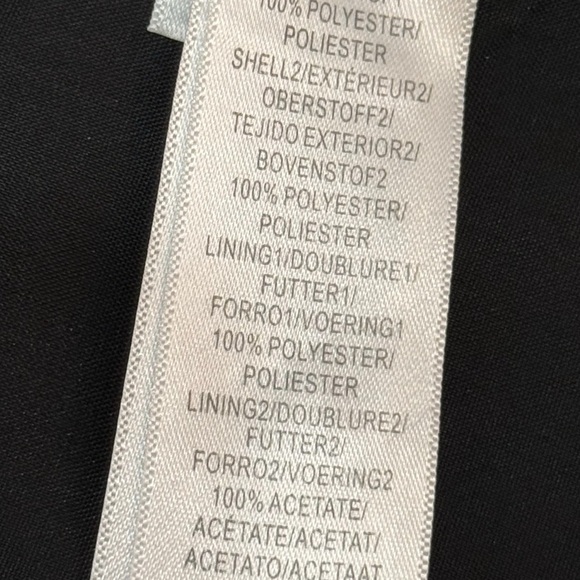 EUC Adrianna Papell Black Sequin Evening Gown with Oversized Bow Back - Picture 8 of 11